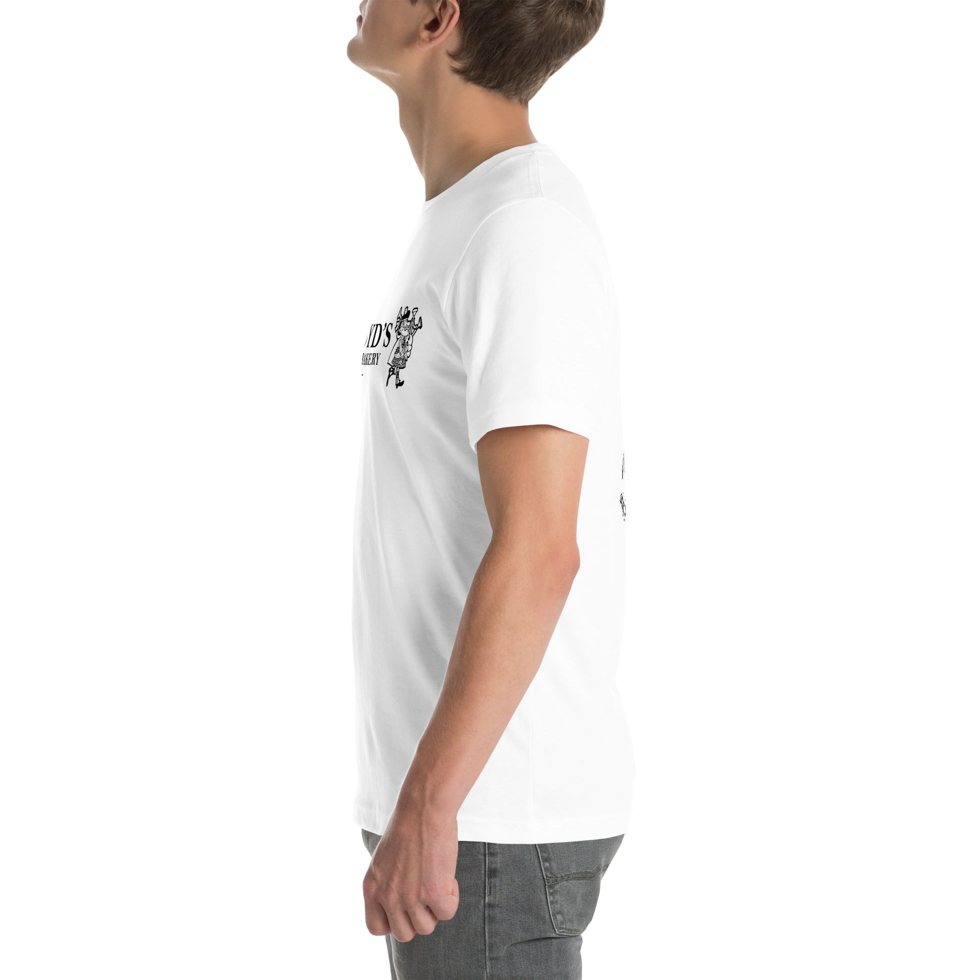 Ackroyd's Bakery Bagpiper Unisex t - shirt - Ackroyd's Scottish Bakery