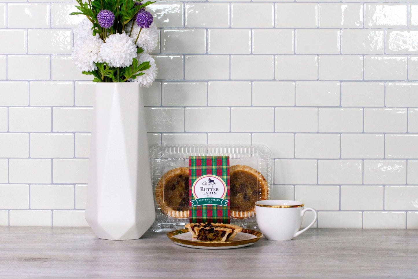 Ackroyd's Butter Tarts (4 pack) - Ackroyd's Scottish Bakery