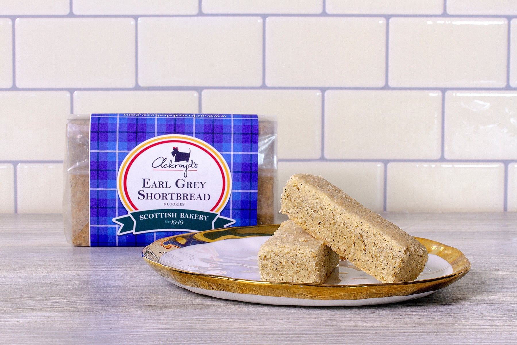 Ackroyd's Scottish Shortbread: Earl Grey - Ackroyd's Scottish Bakery