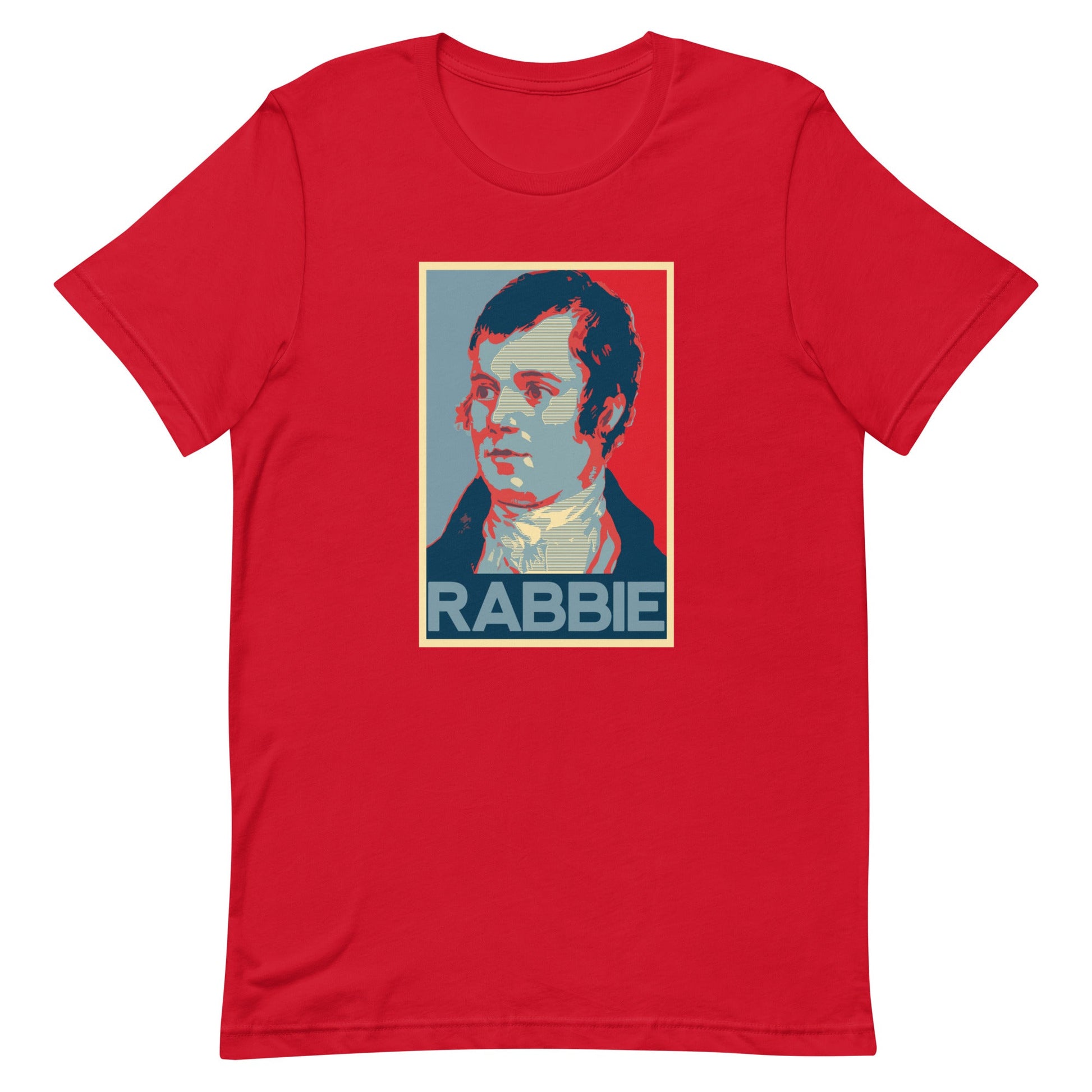 Robert Burns "Rabbie" Unisex T-shirt - Ackroyd's Scottish Bakery