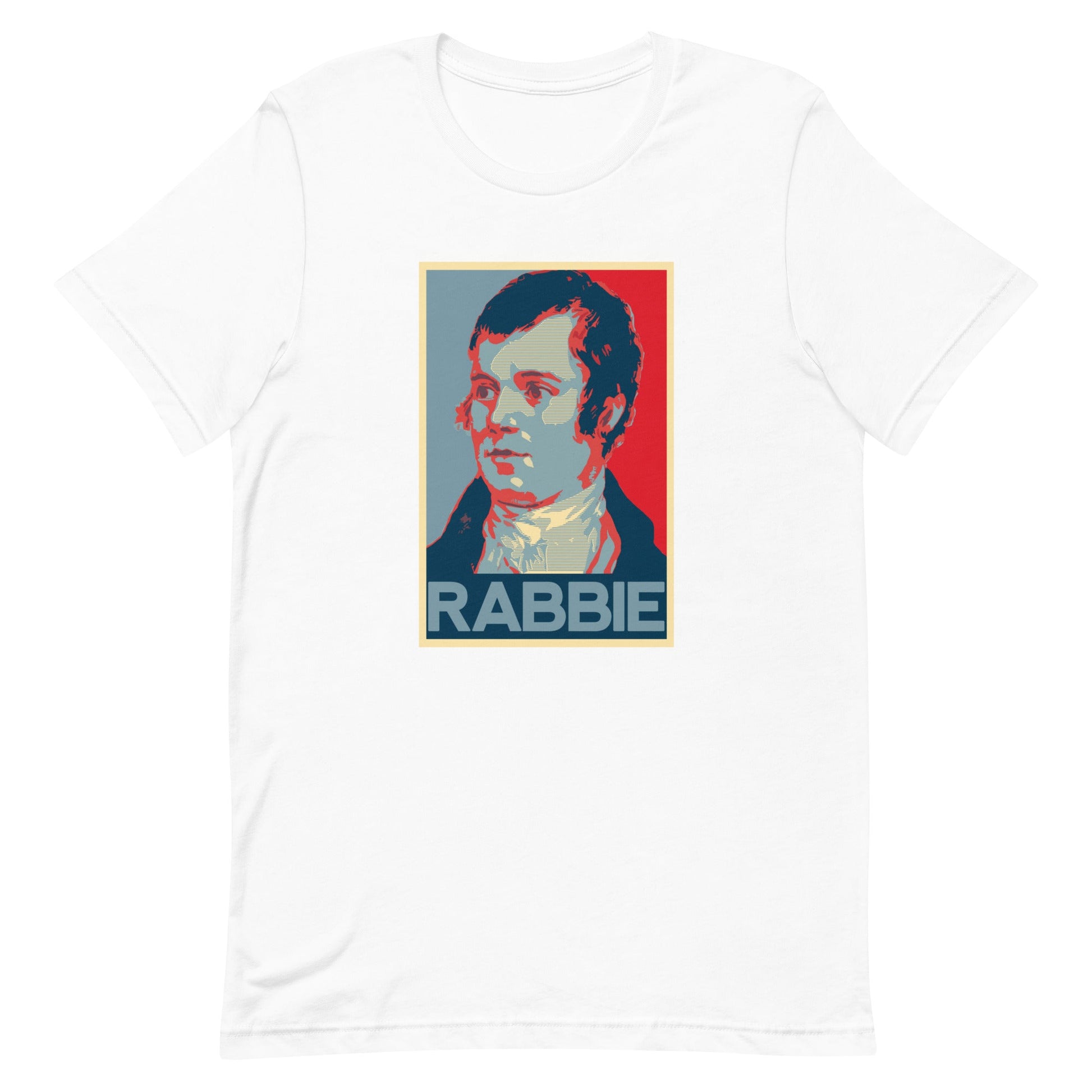 Robert Burns "Rabbie" Unisex T-shirt - Ackroyd's Scottish Bakery