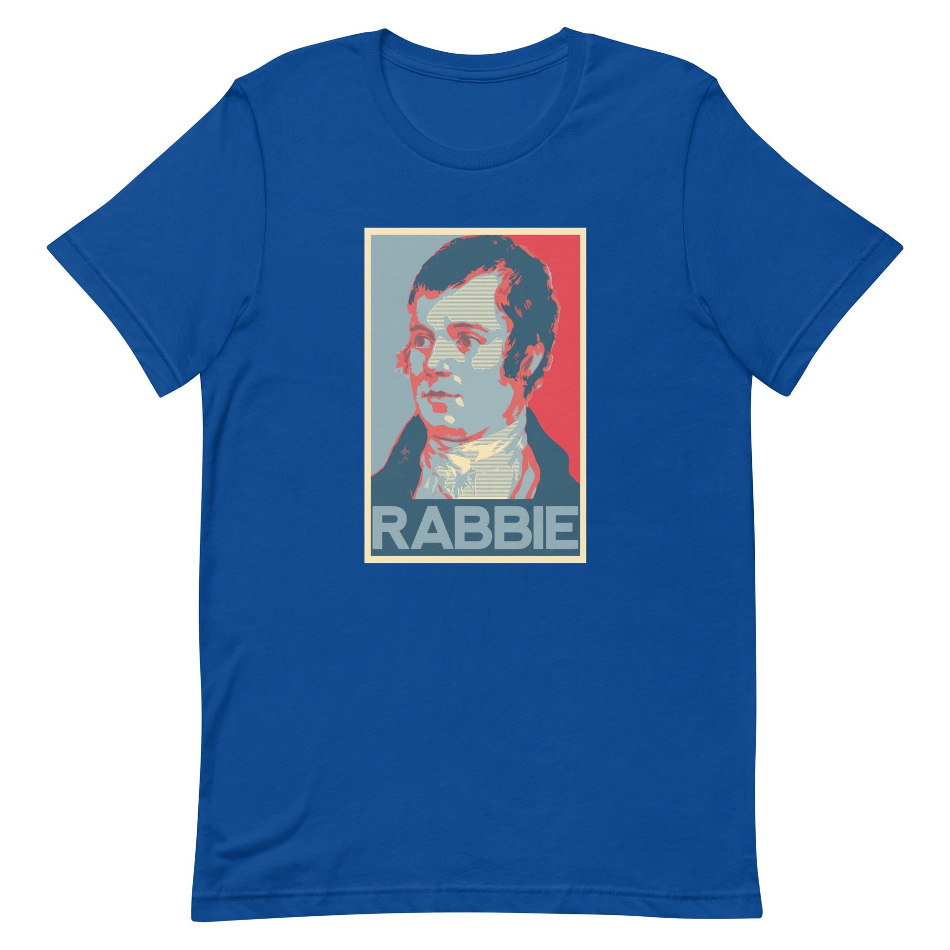 Robert Burns "Rabbie" Unisex T-shirt - Ackroyd's Scottish Bakery