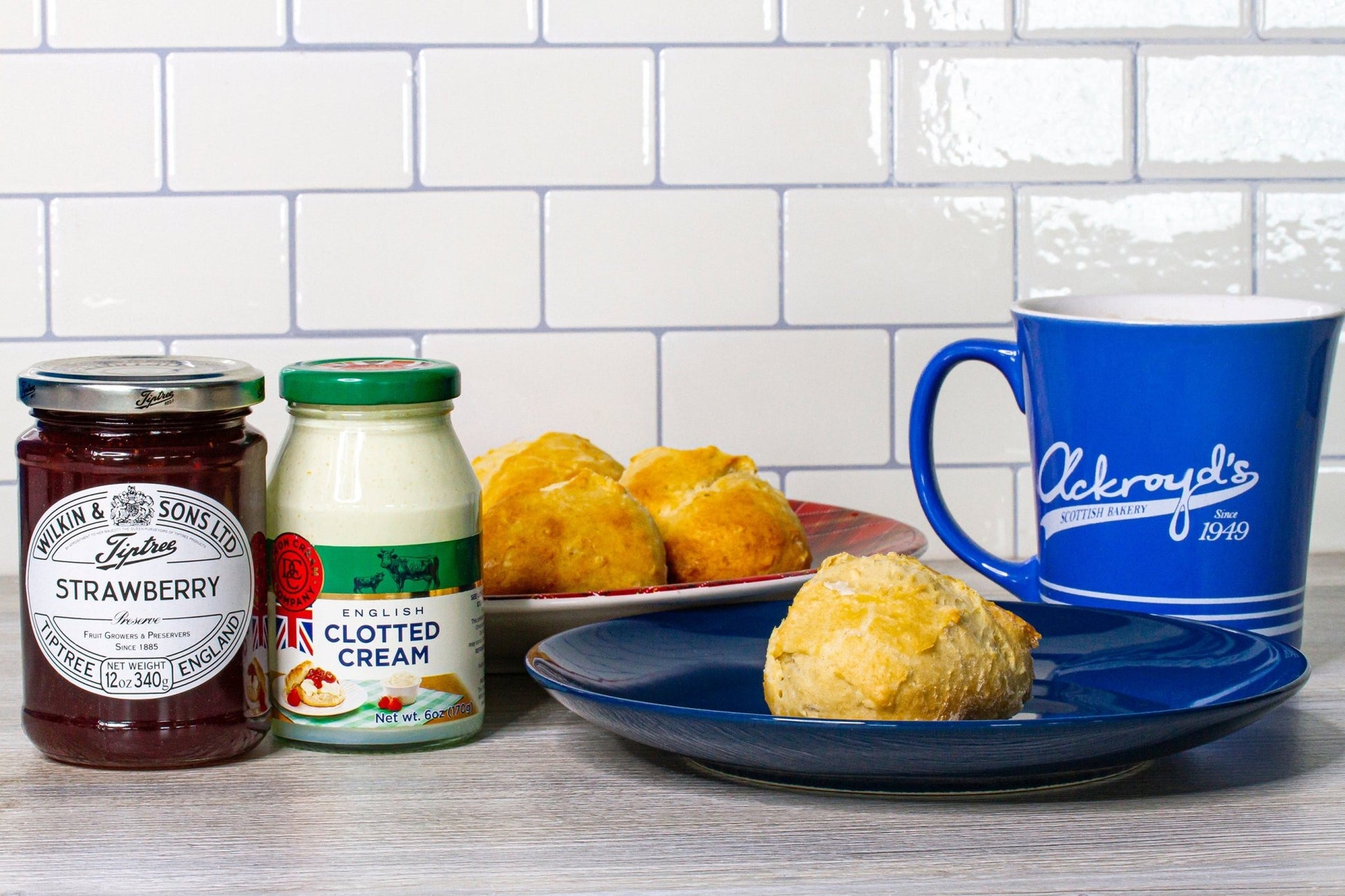 Ackroyd's Scones: Plain (6 Pack) - Ackroyd's Scottish Bakery