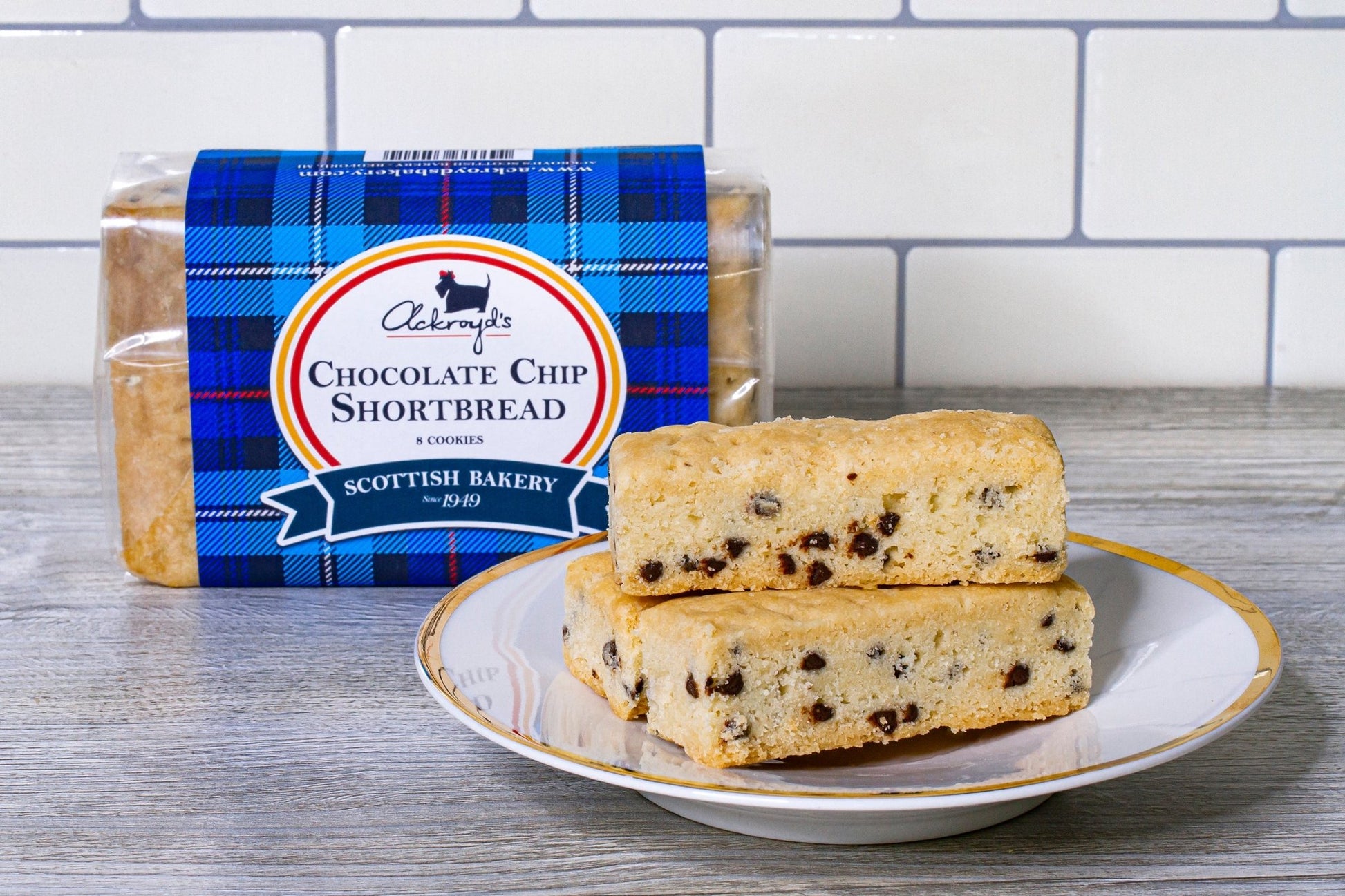 Ackroyd's Scottish Shortbread: Chocolate Chip - Ackroyd's Scottish Bakery