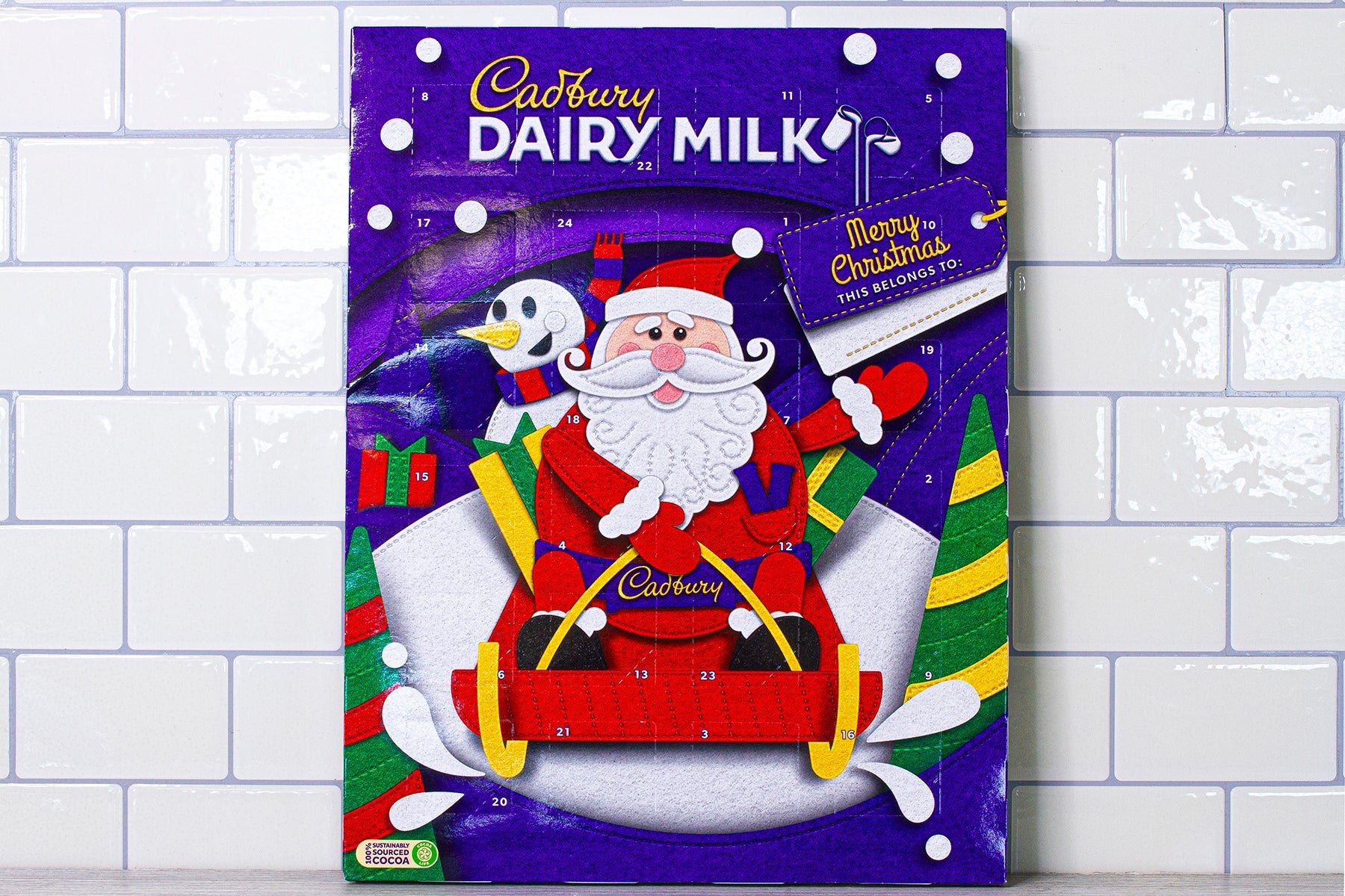Cadbury Dairy Milk Advent Calendar Ackroyd's Scottish Bakery