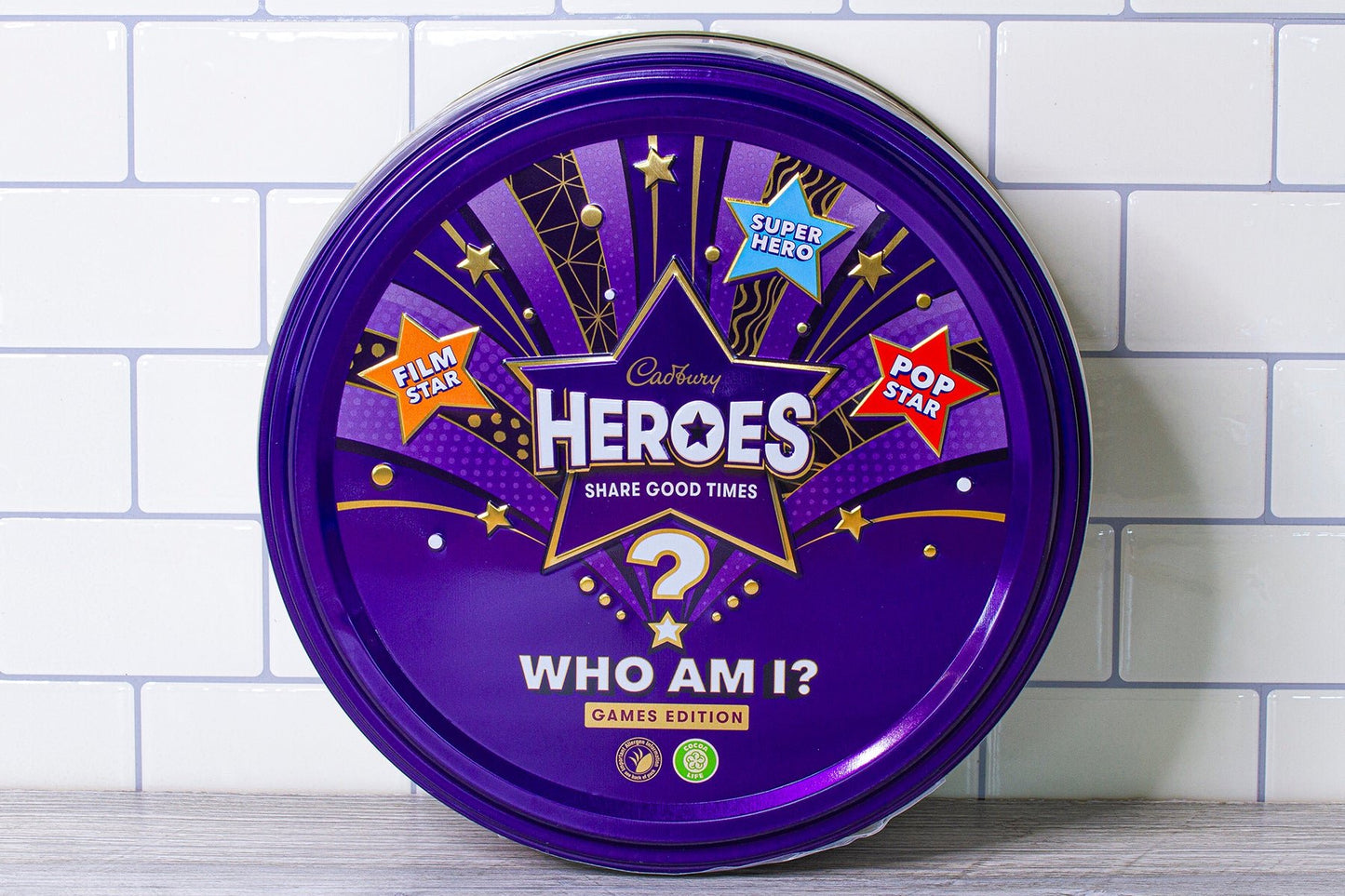 Cadbury Heroes Game Tin - Ackroyd's Scottish Bakery