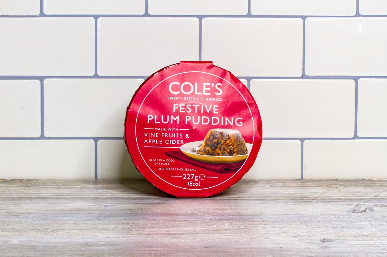 Cole's Festive Plum Pudding - Ackroyd's Scottish Bakery