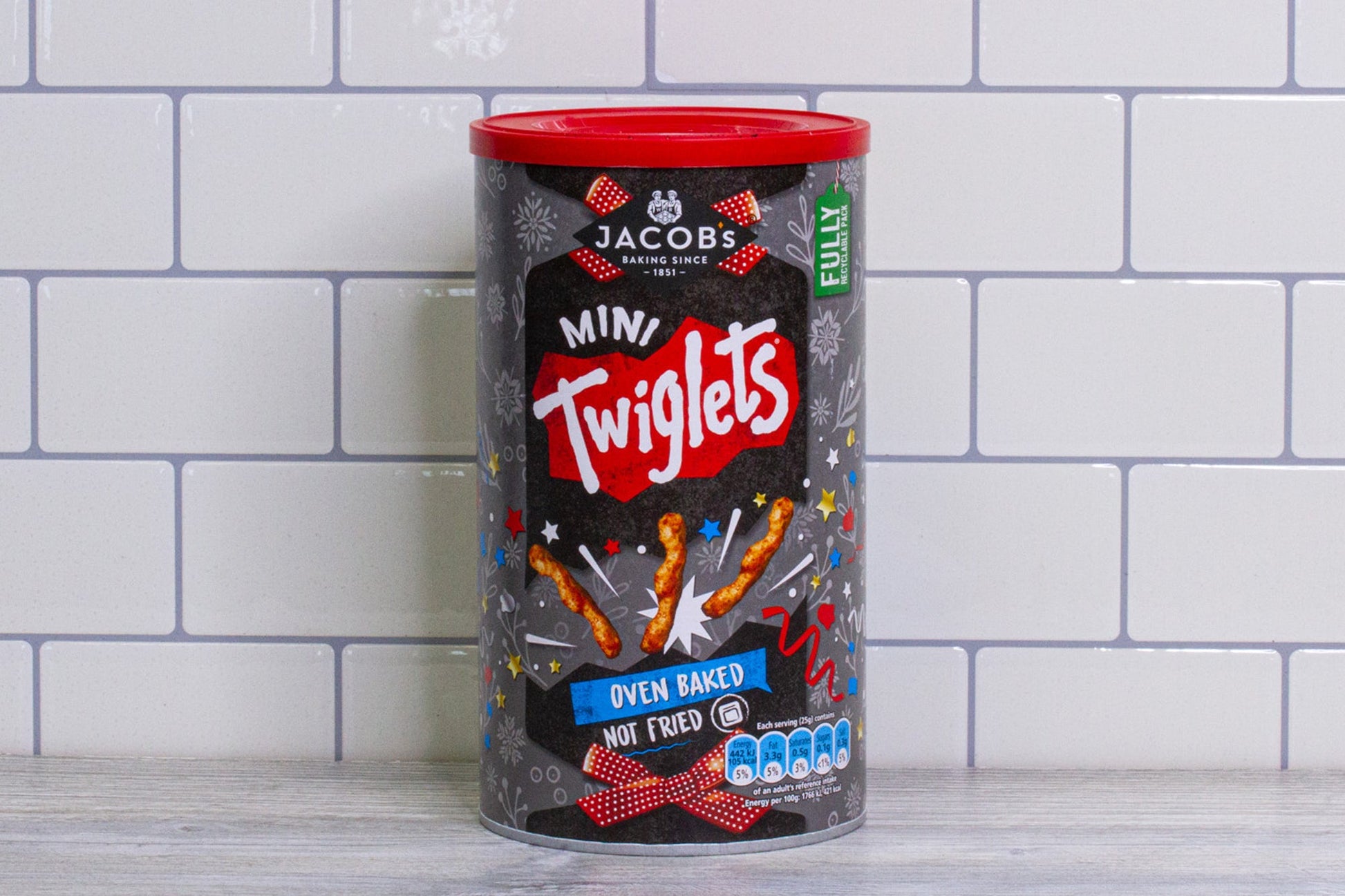Jacob's Twiglets Holiday Caddy - Ackroyd's Scottish Bakery