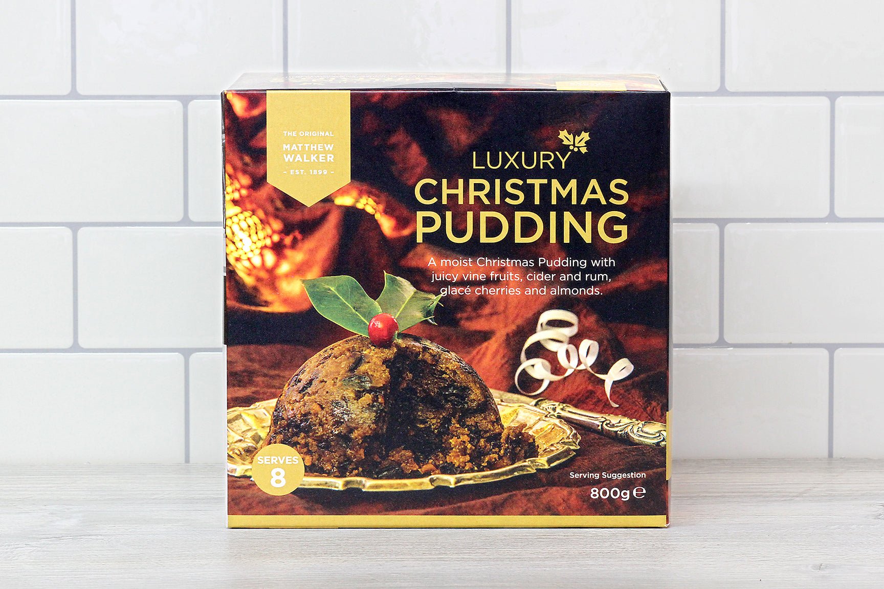 Matthew Walker Luxury Christmas Pudding (800g) - Ackroyd's Scottish Bakery