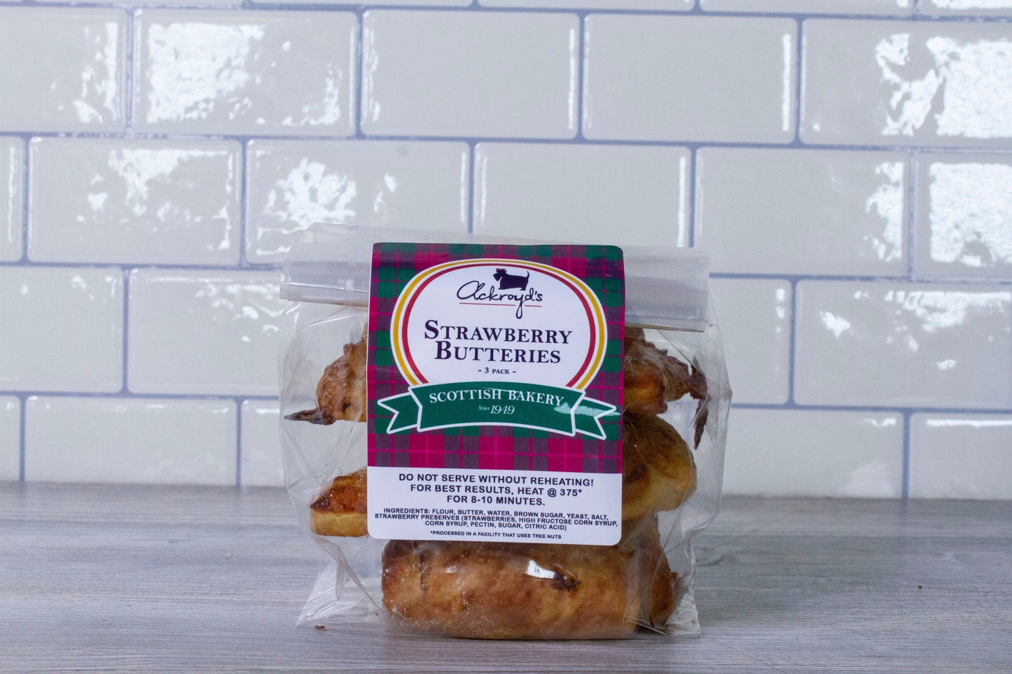 Strawberry Aberdeen Butteries - Ackroyd's Scottish Bakery