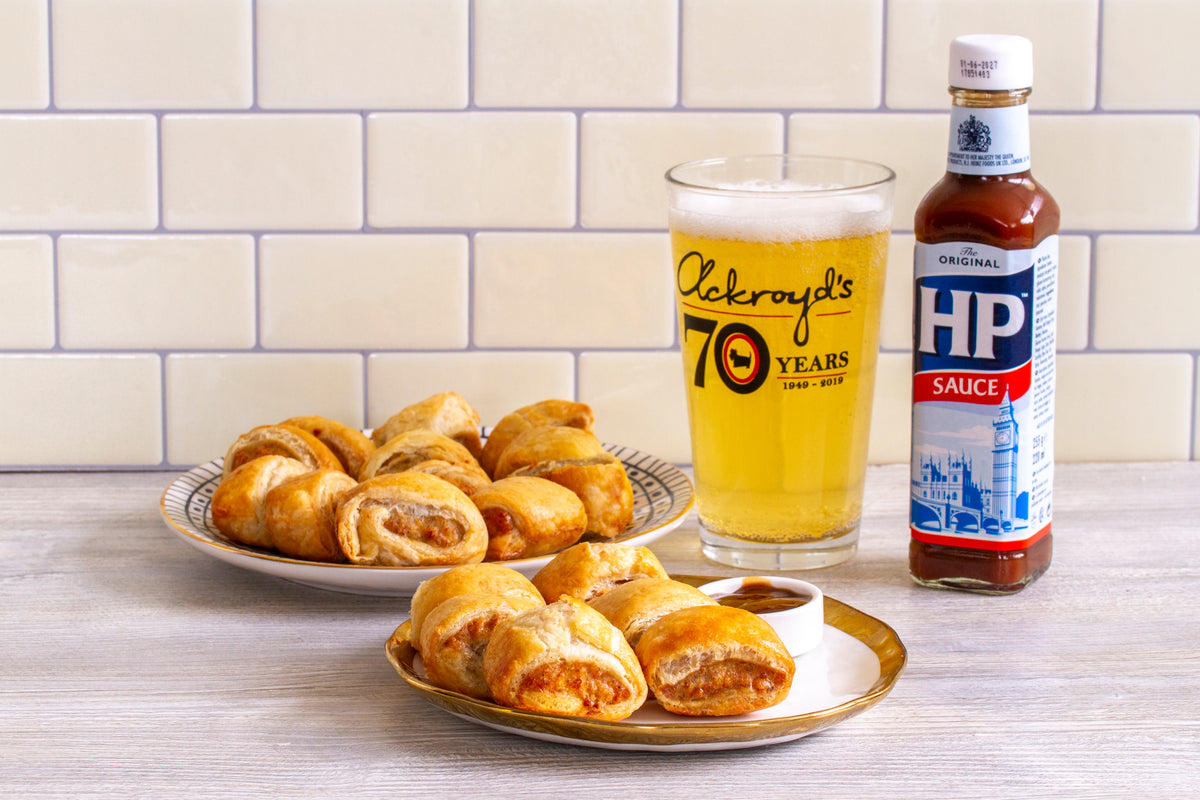 Appetizer Sized Pork Sausage Rolls
