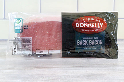 Donnelly Irish Back Bacon Rashers (454g)