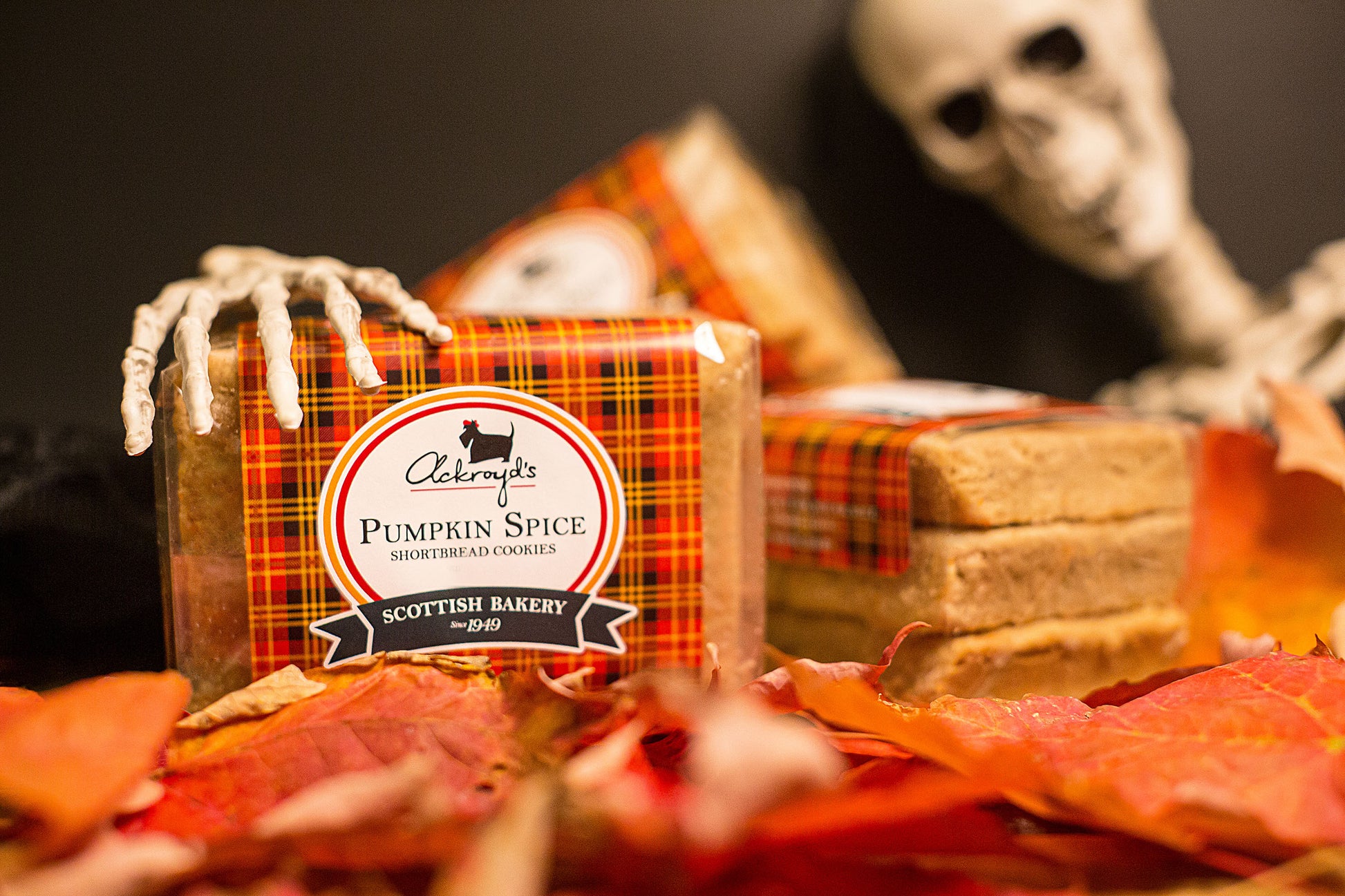 Ackroyd's Scottish Shortbread: Pumpkin Spice (8 Pack)