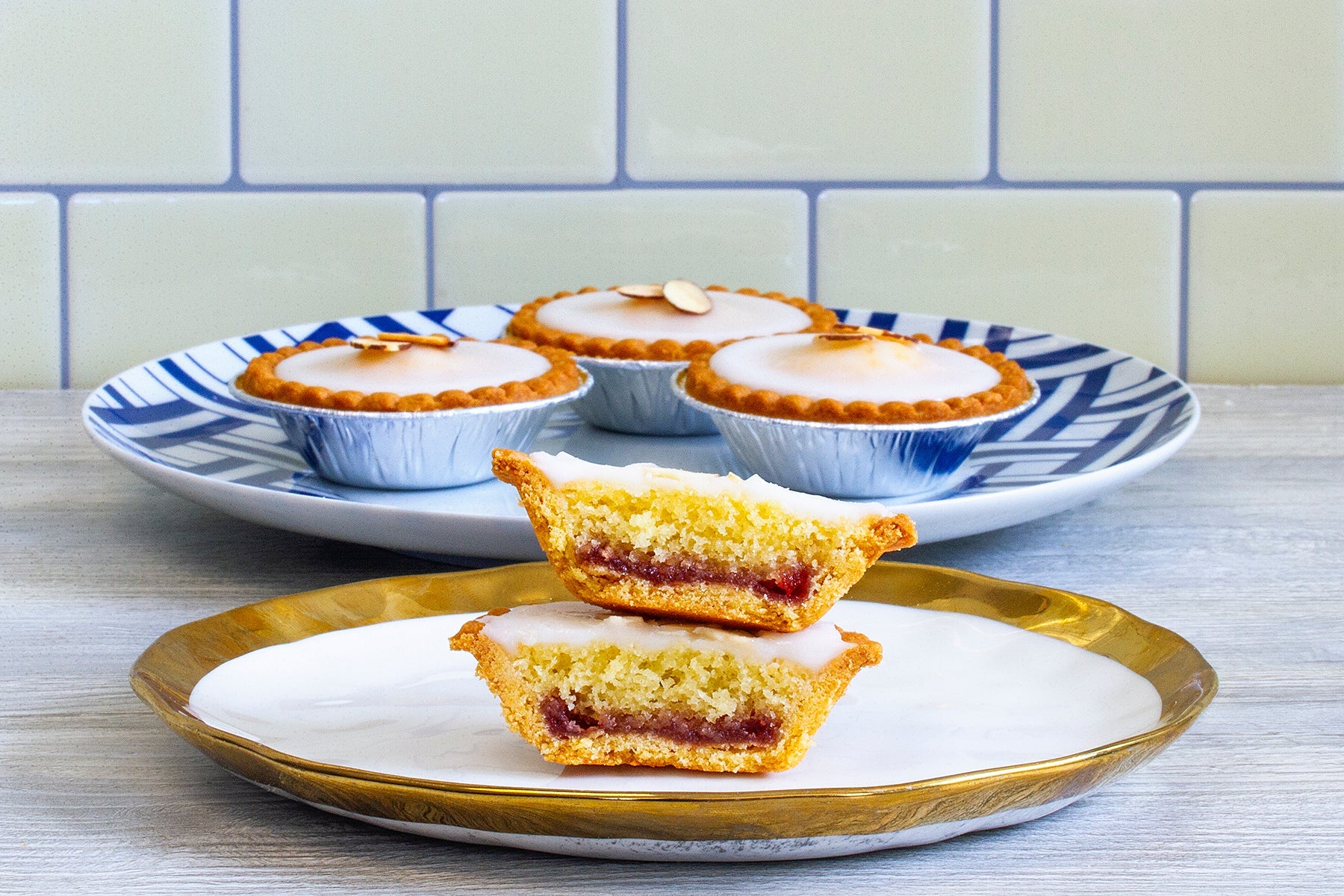 Ackroyd's Bakewell Tarts - 6 pack - Ackroyd's Scottish Bakery