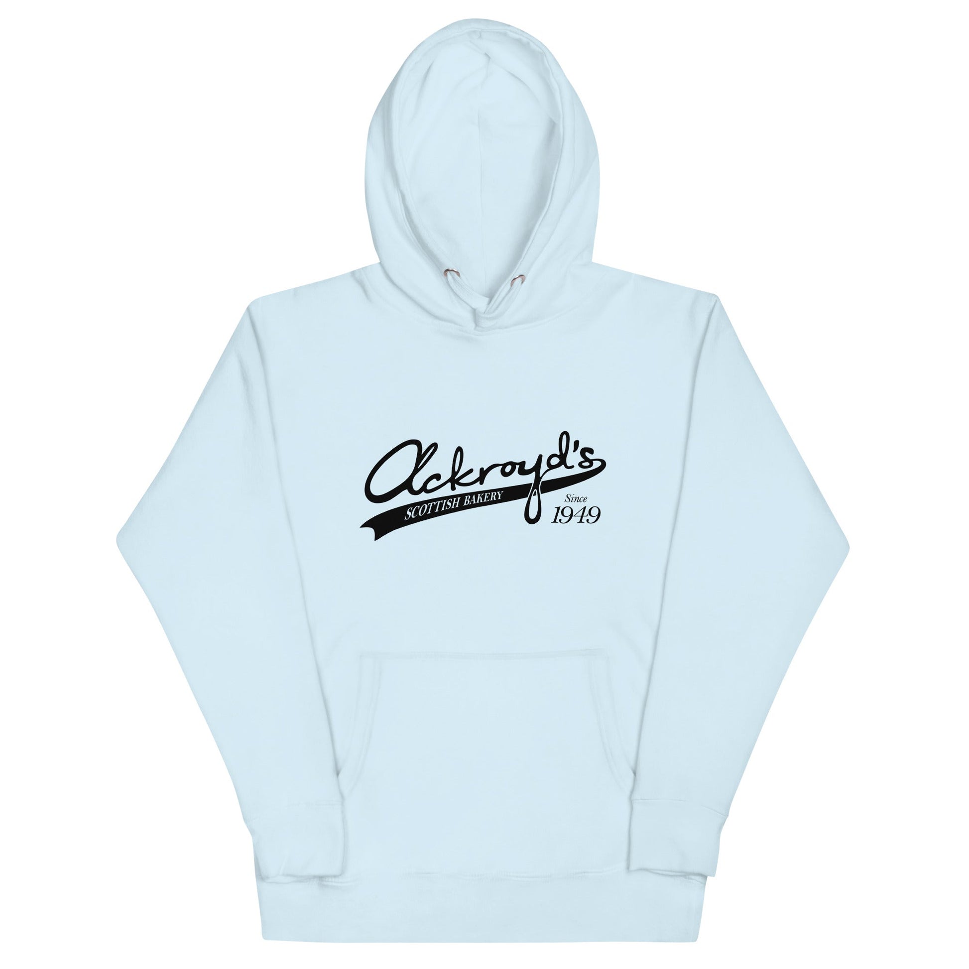 Ackroyd's Baseball Logo Unisex Hoodie - Ackroyd's Scottish Bakery