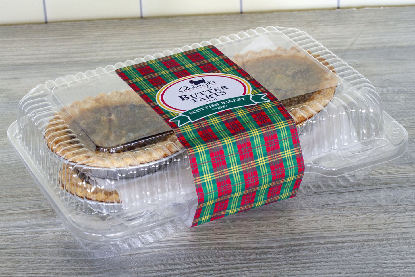 Ackroyd's Butter Tarts (4 pack) - Ackroyd's Scottish Bakery
