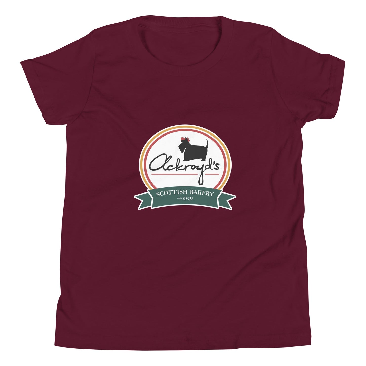 Ackroyd's Classic Logo Youth Short Sleeve T-Shirt - Ackroyd's Scottish Bakery