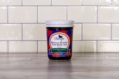 Ackroyd's Jam: Highland Harvest Four Berry - Ackroyd's Scottish Bakery