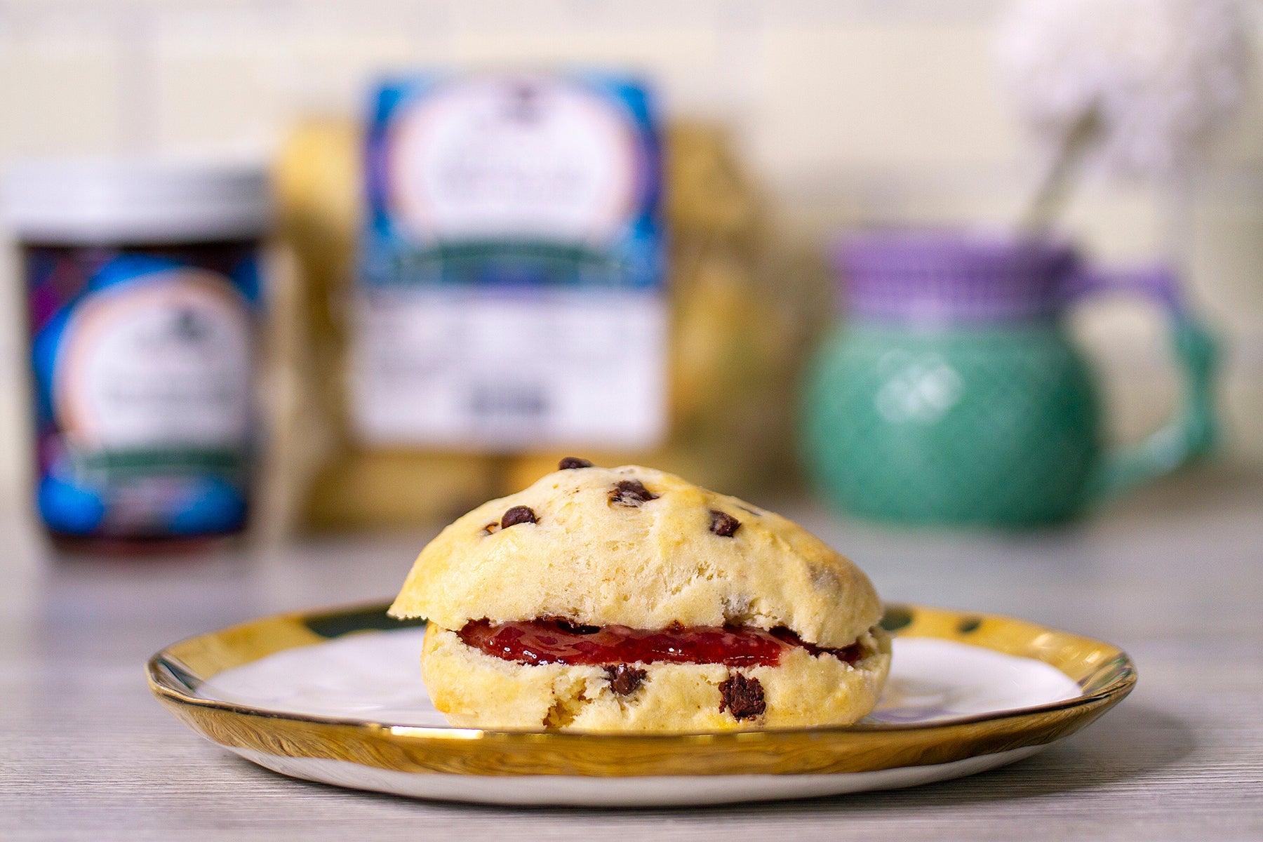 Ackroyd's Scones: Chocolate Chip (6 Pack) - Ackroyd's Scottish Bakery