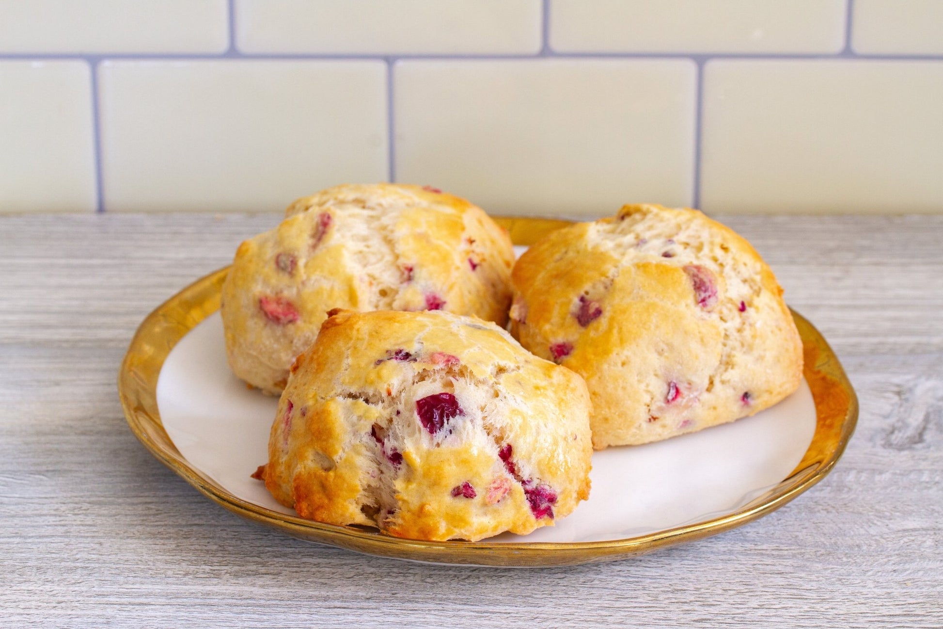 Ackroyd's Scones: Cranberry Orange (6 Pack) - Ackroyd's Scottish Bakery