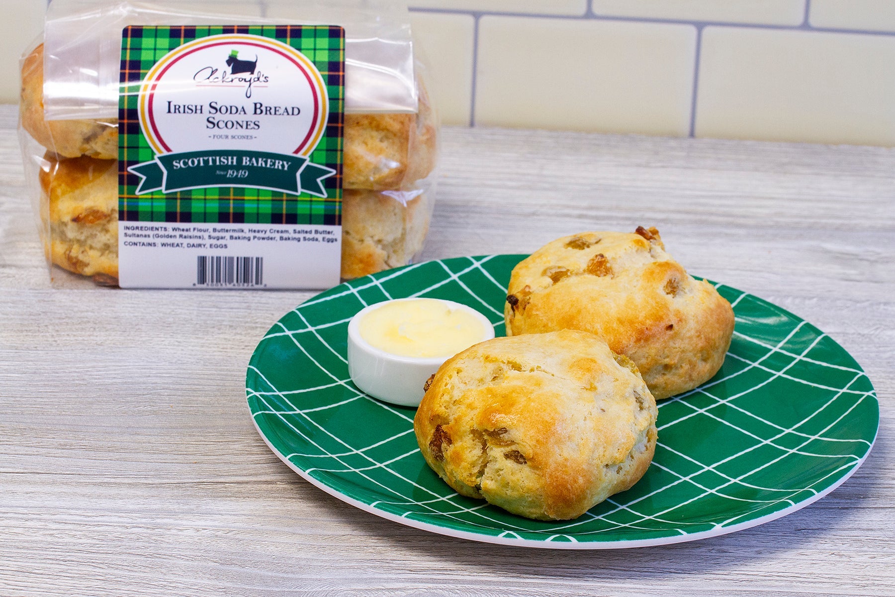 Ackroyd's Scones: Irish Soda Bread (4 Pack) - Ackroyd's Scottish Bakery