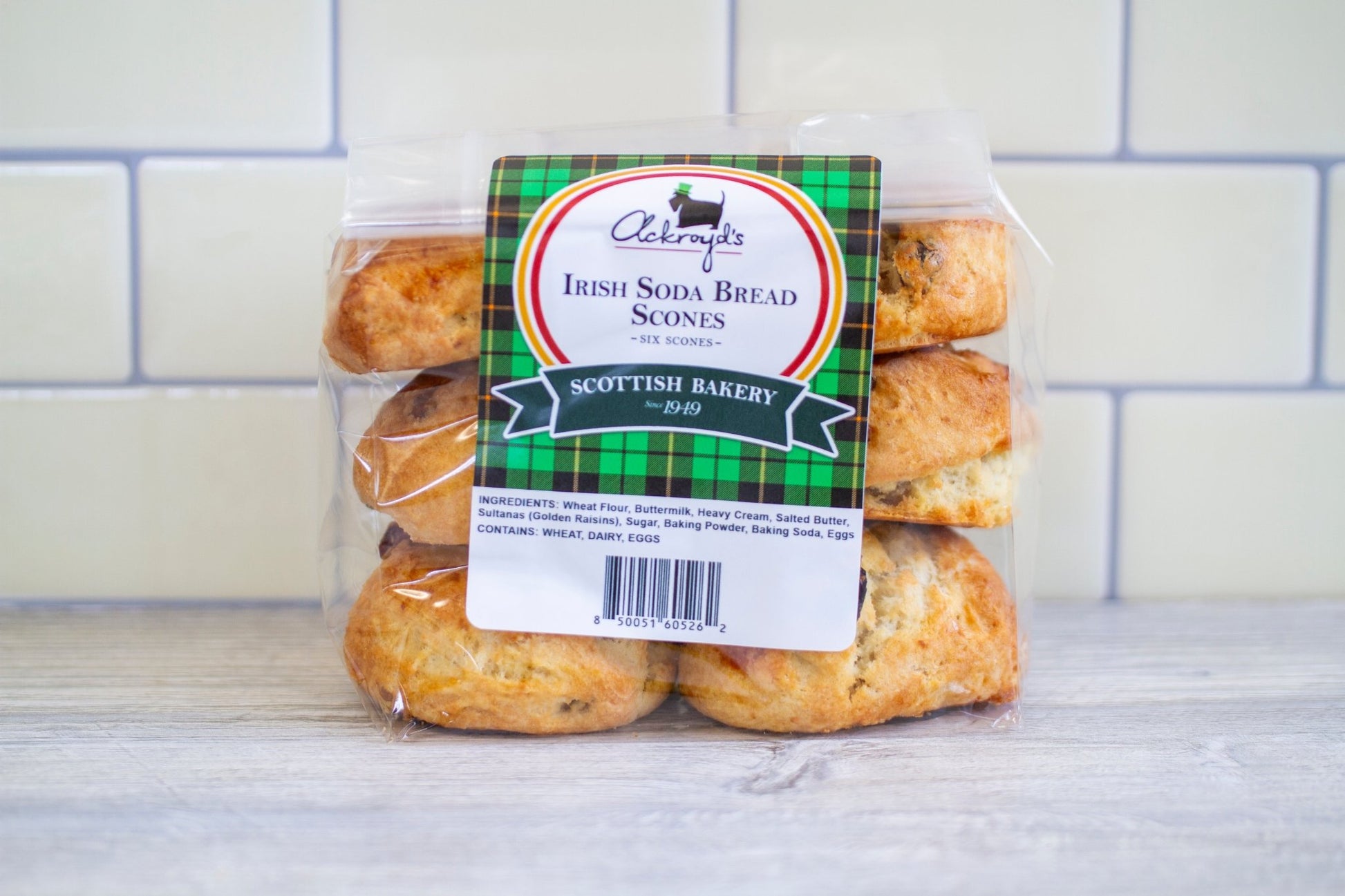 Ackroyd's Scones: Irish Soda Bread (6 Pack) - Ackroyd's Scottish Bakery