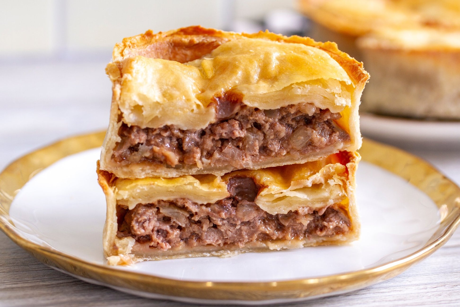 Ackroyd's Steak & Onion Pies (4 Pack) - Ackroyd's Scottish Bakery