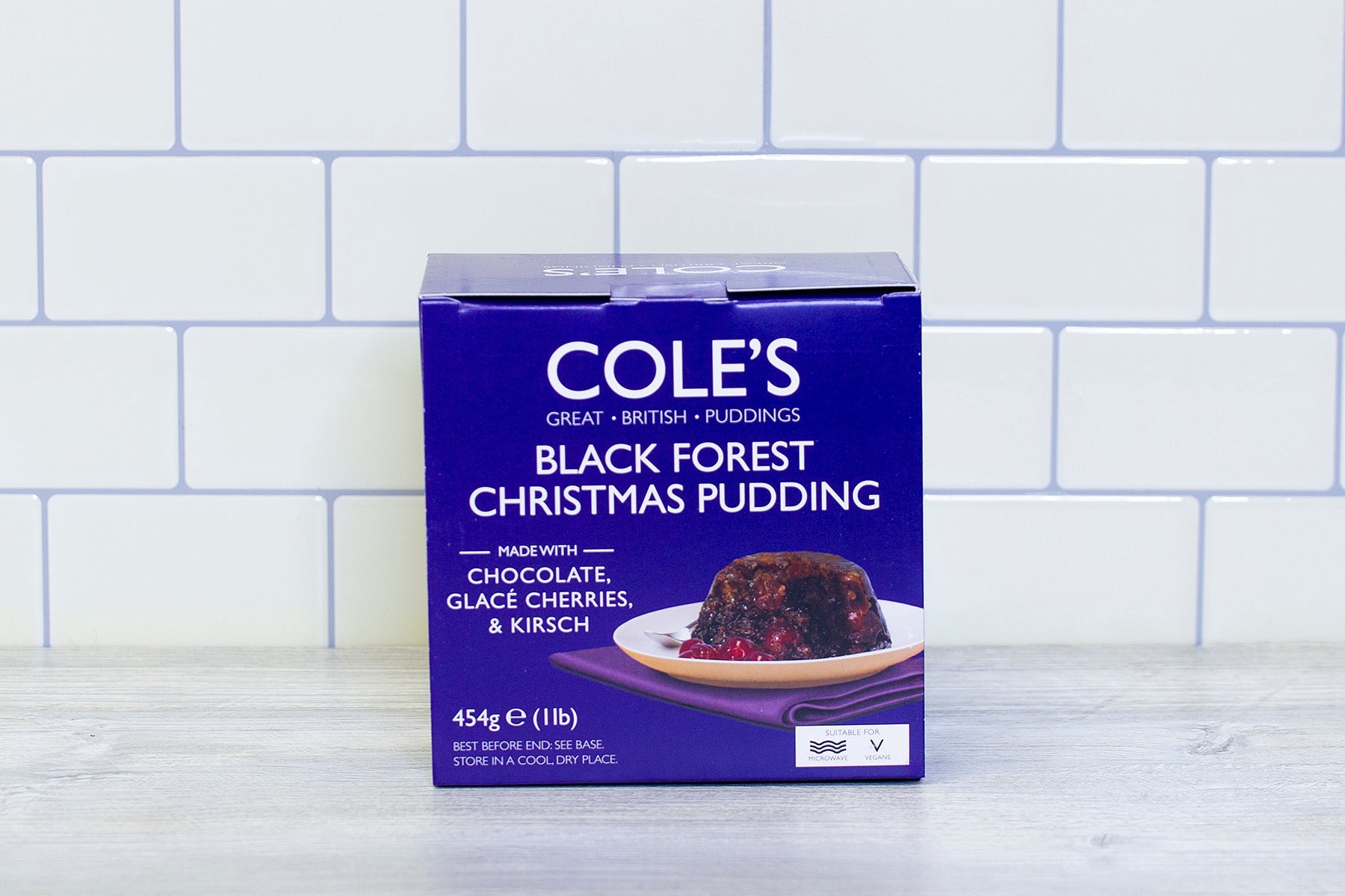 Cole's Black Forest Christmas Pudding - Ackroyd's Scottish Bakery