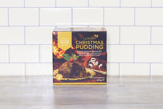 Matthew Walker Luxury Christmas Pudding (400g) - Ackroyd's Scottish Bakery