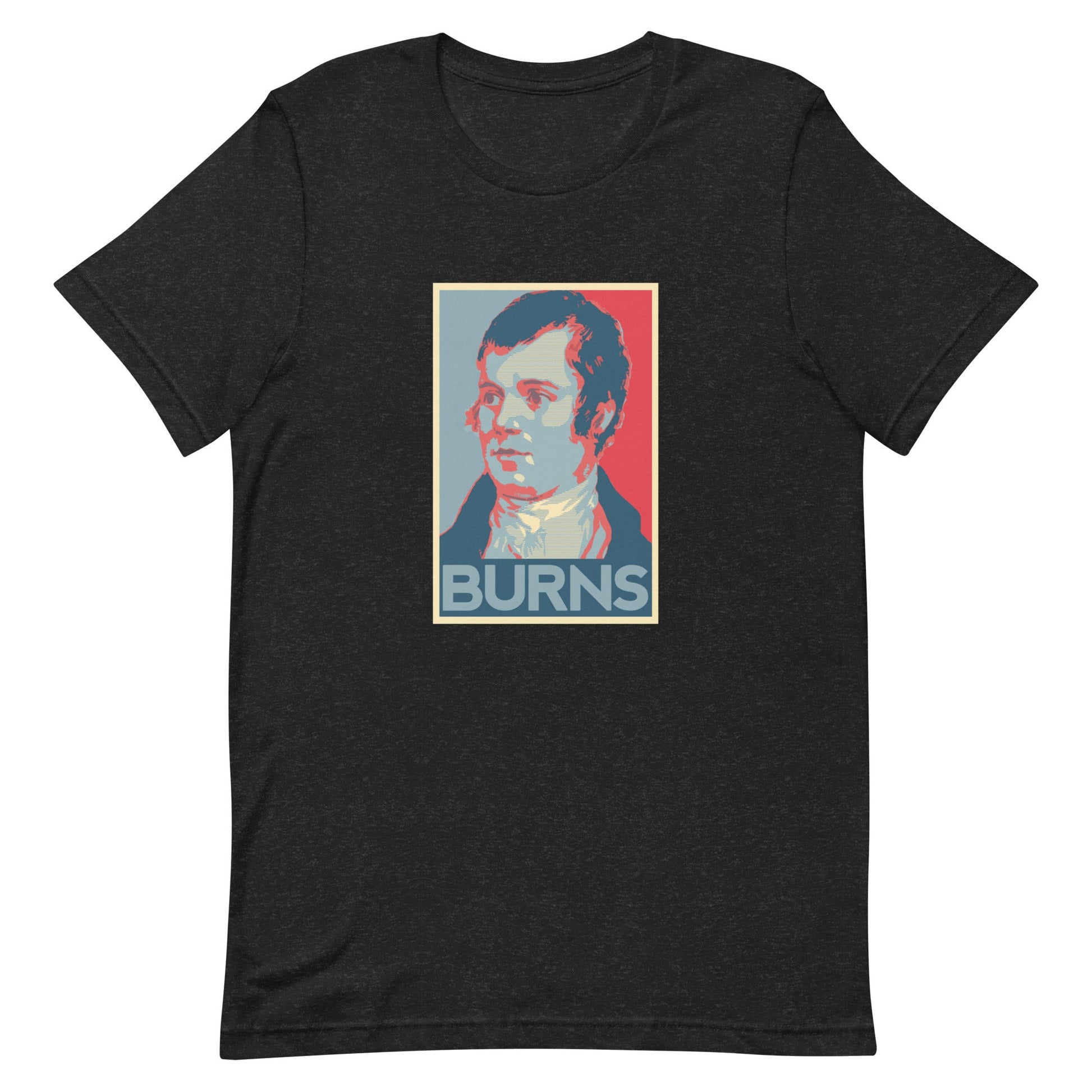 Robert Burns "Burns" Unisex t-shirt - Ackroyd's Scottish Bakery