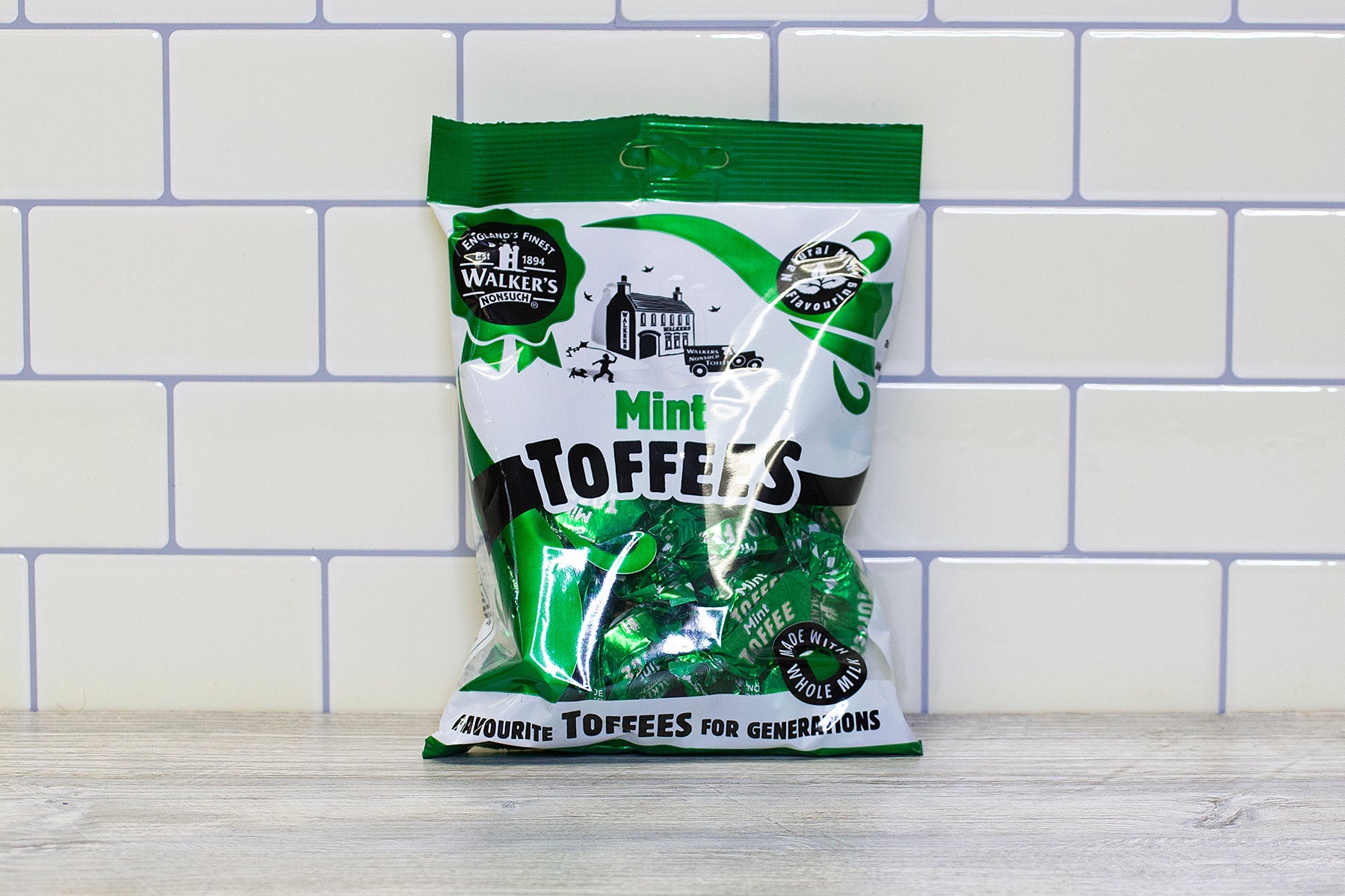 Walker's Nonsuch Mint Toffees - Ackroyd's Scottish Bakery