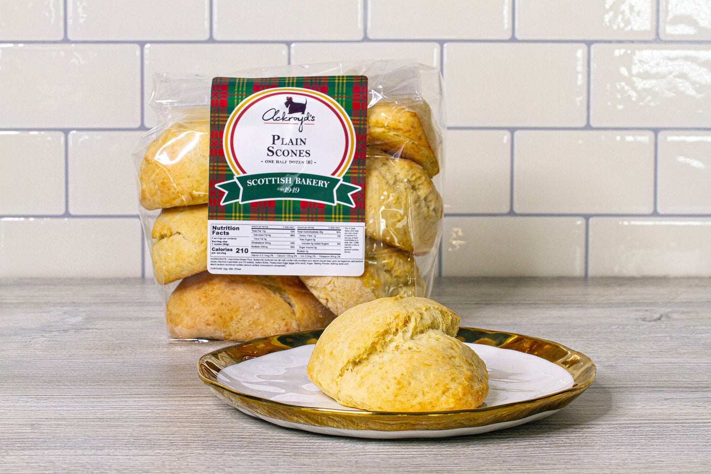 Ackroyd's Scones: Variety Pack (2 Dozen) - Ackroyd's Scottish Bakery