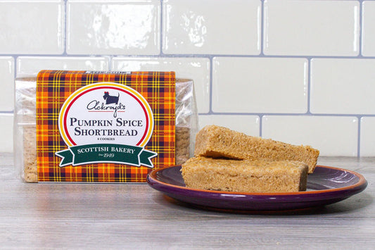 Ackroyd's Scottish Shortbread: Pumpkin Spice (8 Pack) - Ackroyd's Scottish Bakery