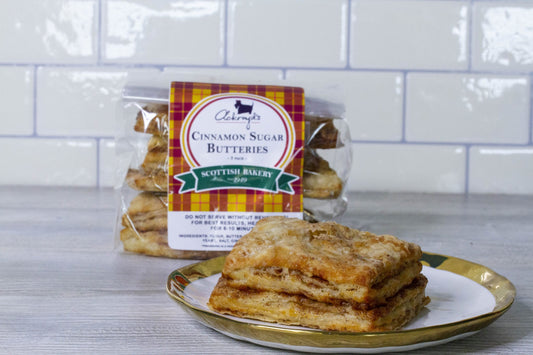 Cinnamon Sugar Aberdeen Butteries (3 Pack) - Ackroyd's Scottish Bakery