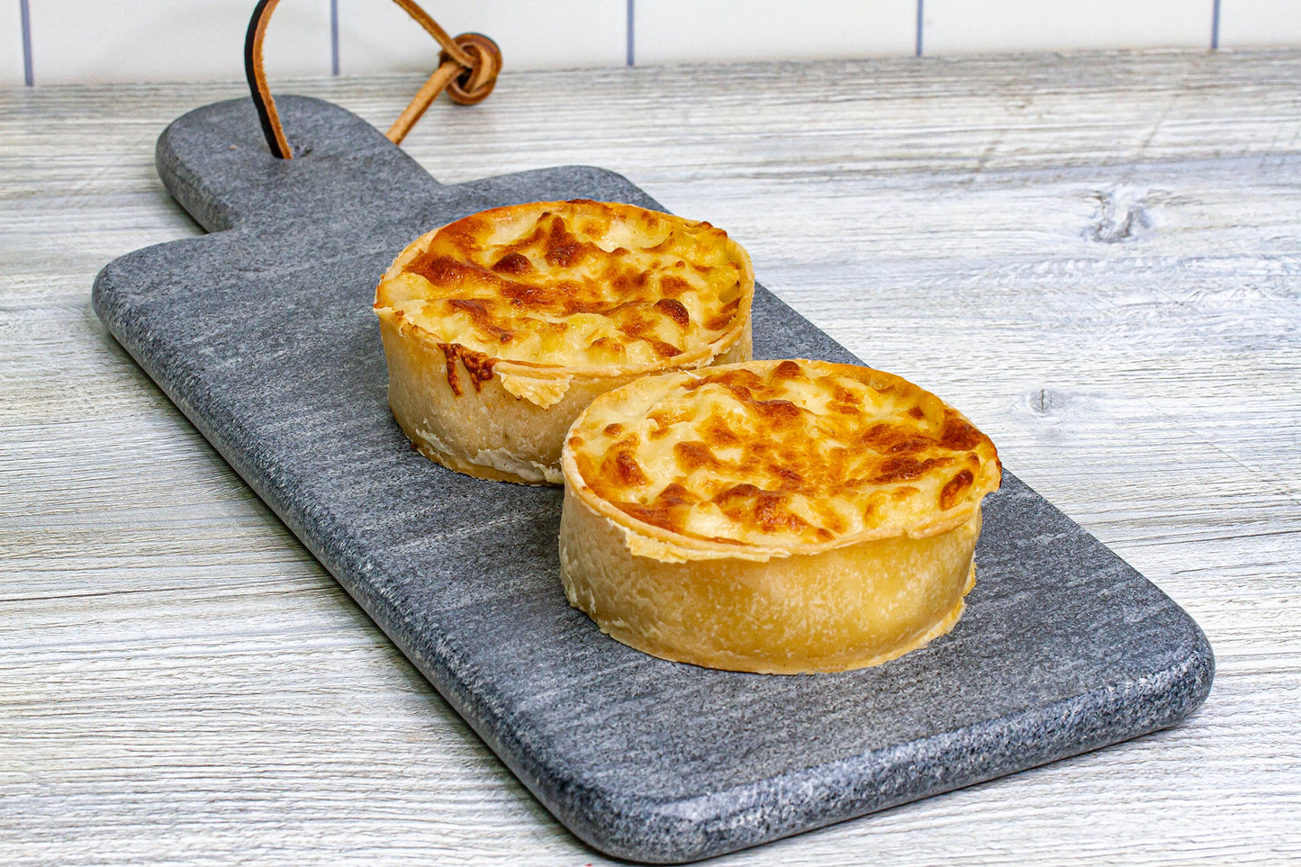 Macaroni and Cheese Pies (4 pack) - Ackroyd's Scottish Bakery