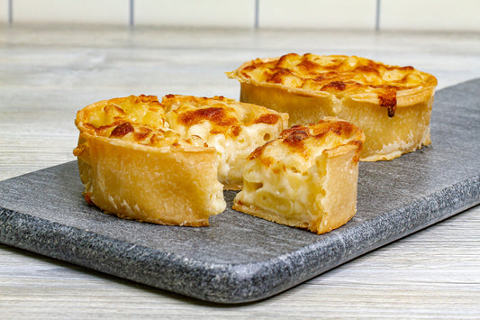 Macaroni and Cheese Pies (4 pack) - Ackroyd's Scottish Bakery
