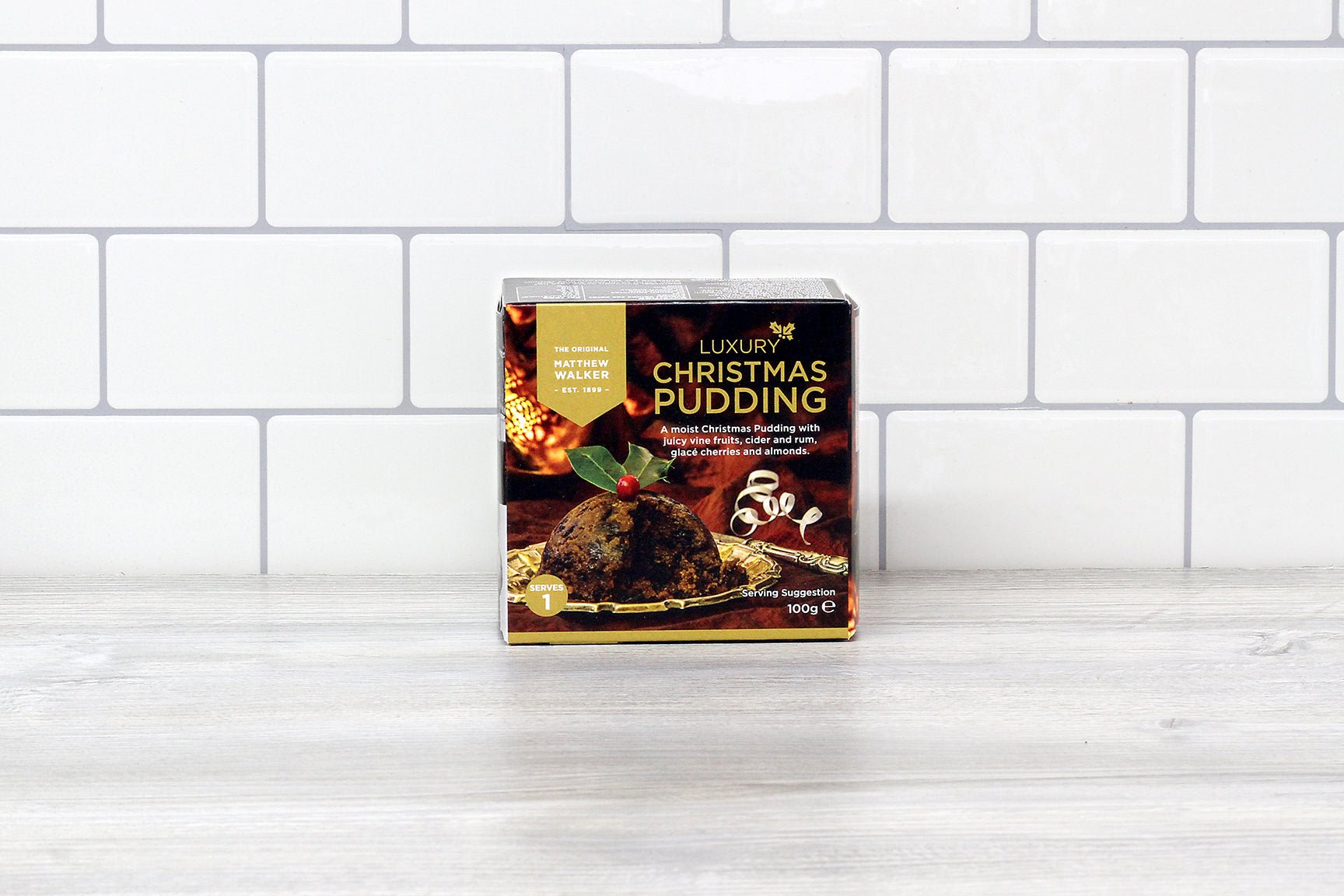 Matthew Walker Personal Luxury Christmas Pudding (100g) - Ackroyd's Scottish Bakery