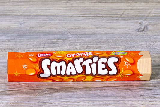 Nestle Smarties Giant ORANGE Tube - Ackroyd's Scottish Bakery